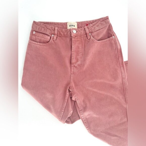 Sezane Brut Sexy Jeans in Pink - Picture 5 of 8